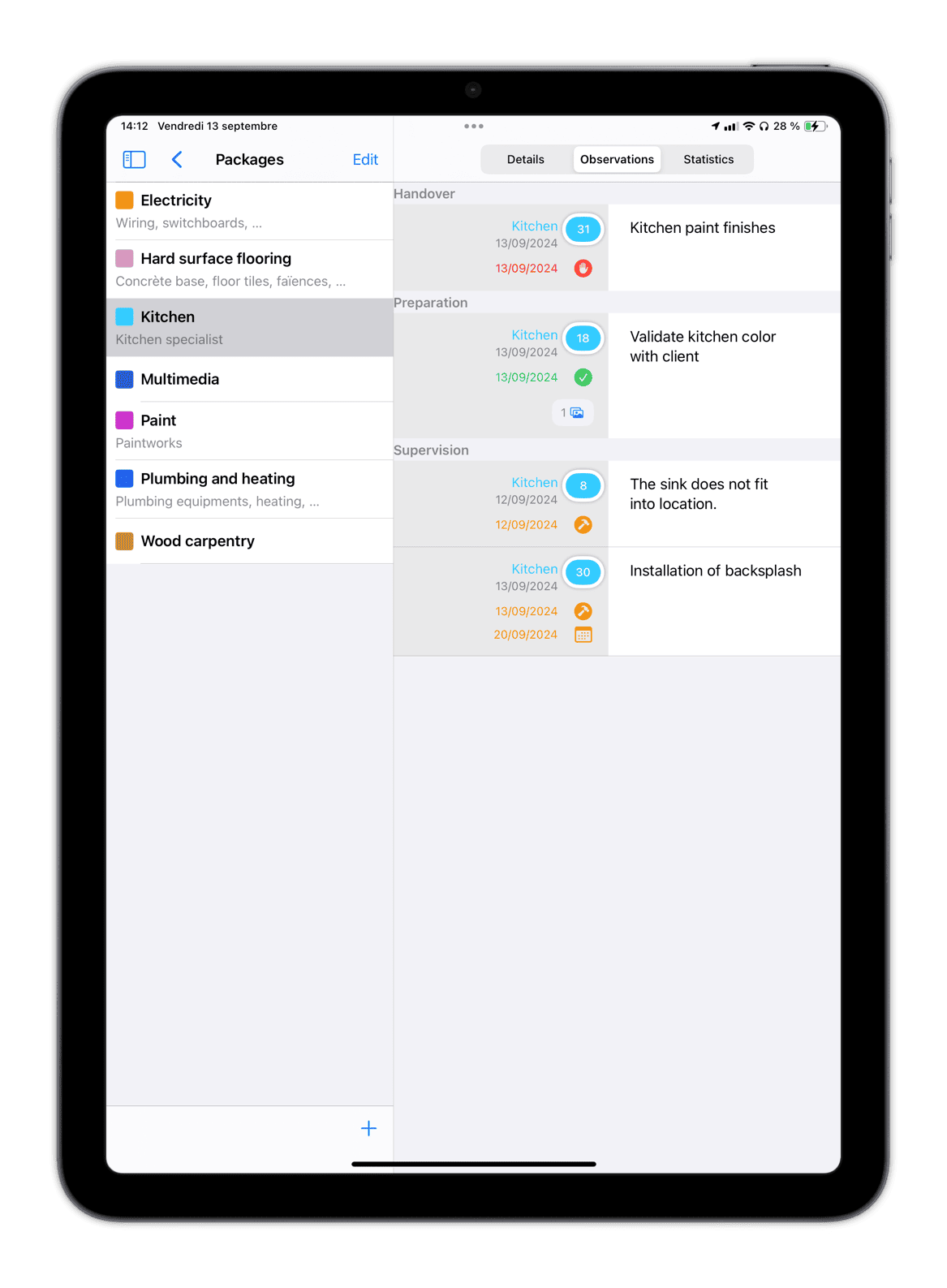 siteworks snaglist punchlist app