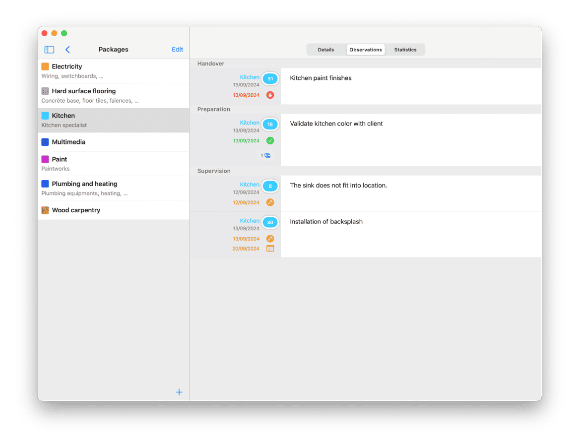 siteworks snaglist punchlist app
